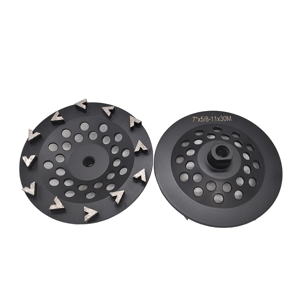 7''/180mm Diamond Grinding Cup Wheels with 12 Slim Arrow Segments (CW-SA12)