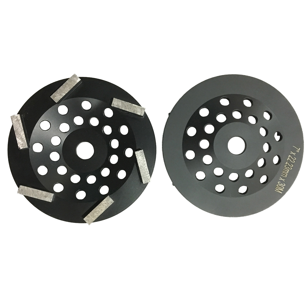 7 Inch 180mm Turbo Cup Wheels with 6 Segments (CW-T6)