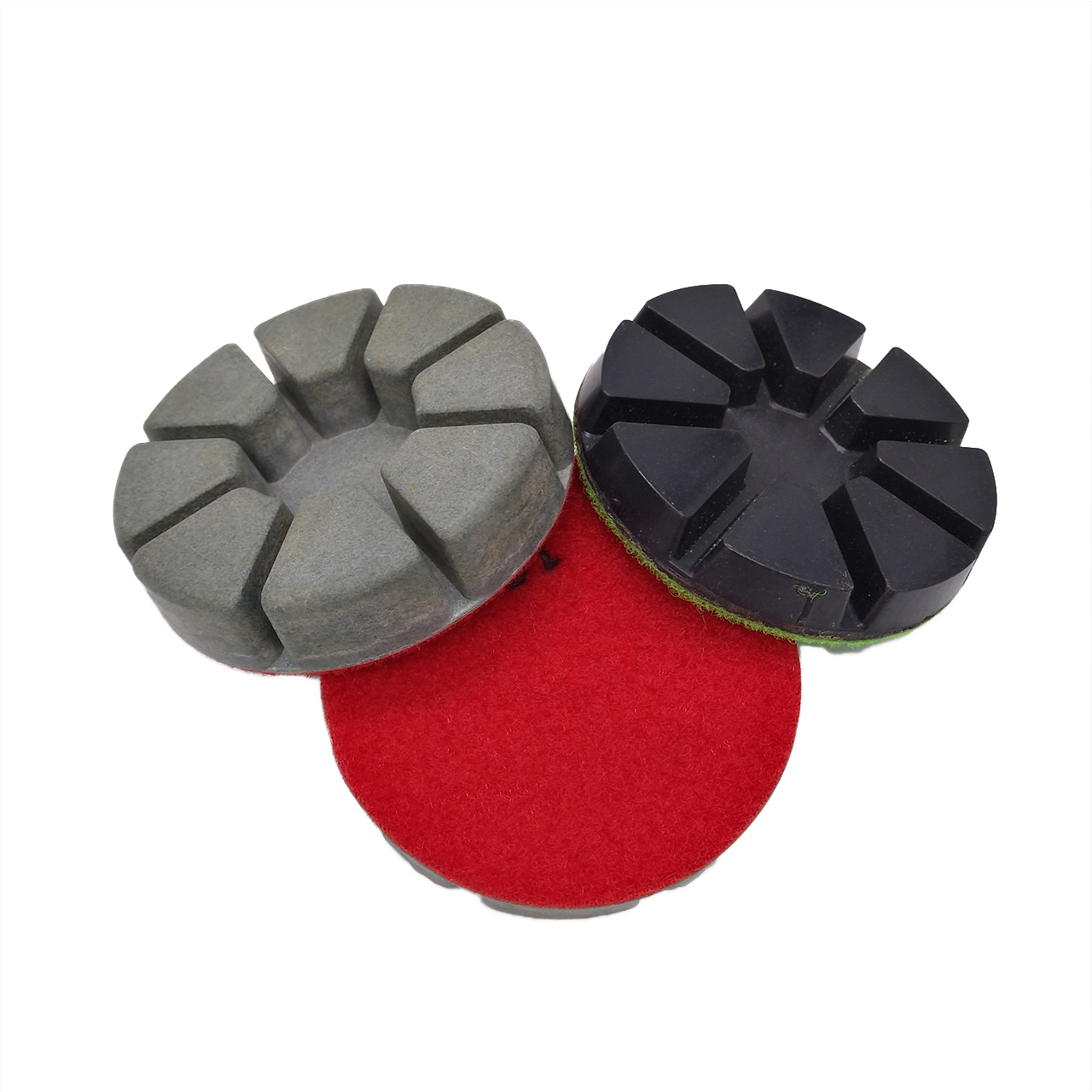 3'' 15mm Thickness Diamond Dry Polishing Pads for Concrete Floor (RFP-06)