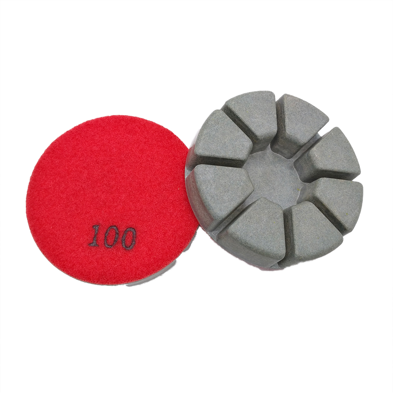 3'' 15mm Thickness Diamond Dry Polishing Pads for Concrete Floor (RFP-06)