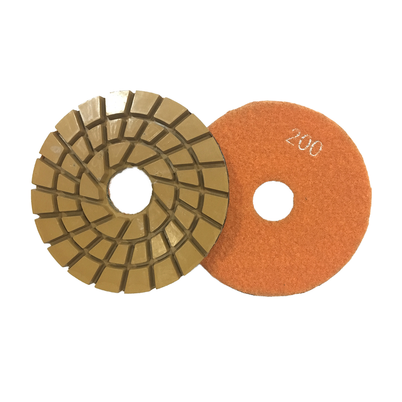 5''/125mm Sprial Diamond Resin Polishing Pads (RFP-S2)