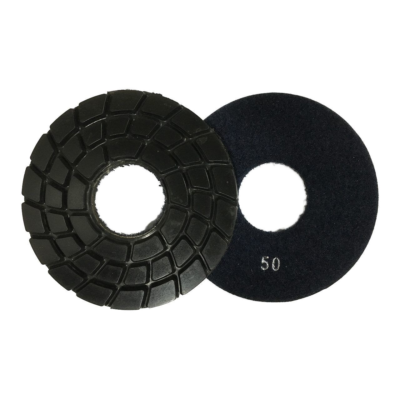 7''/180mm Sprial Diamond Resin Polishing Pads (RFP-S3)