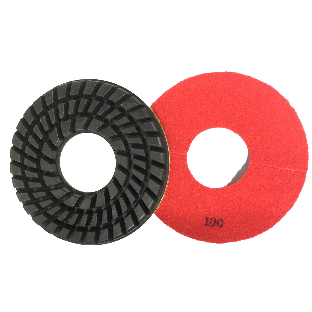 7''/180mm Sprial Diamond Resin Polishing Pads (RFP-S4)