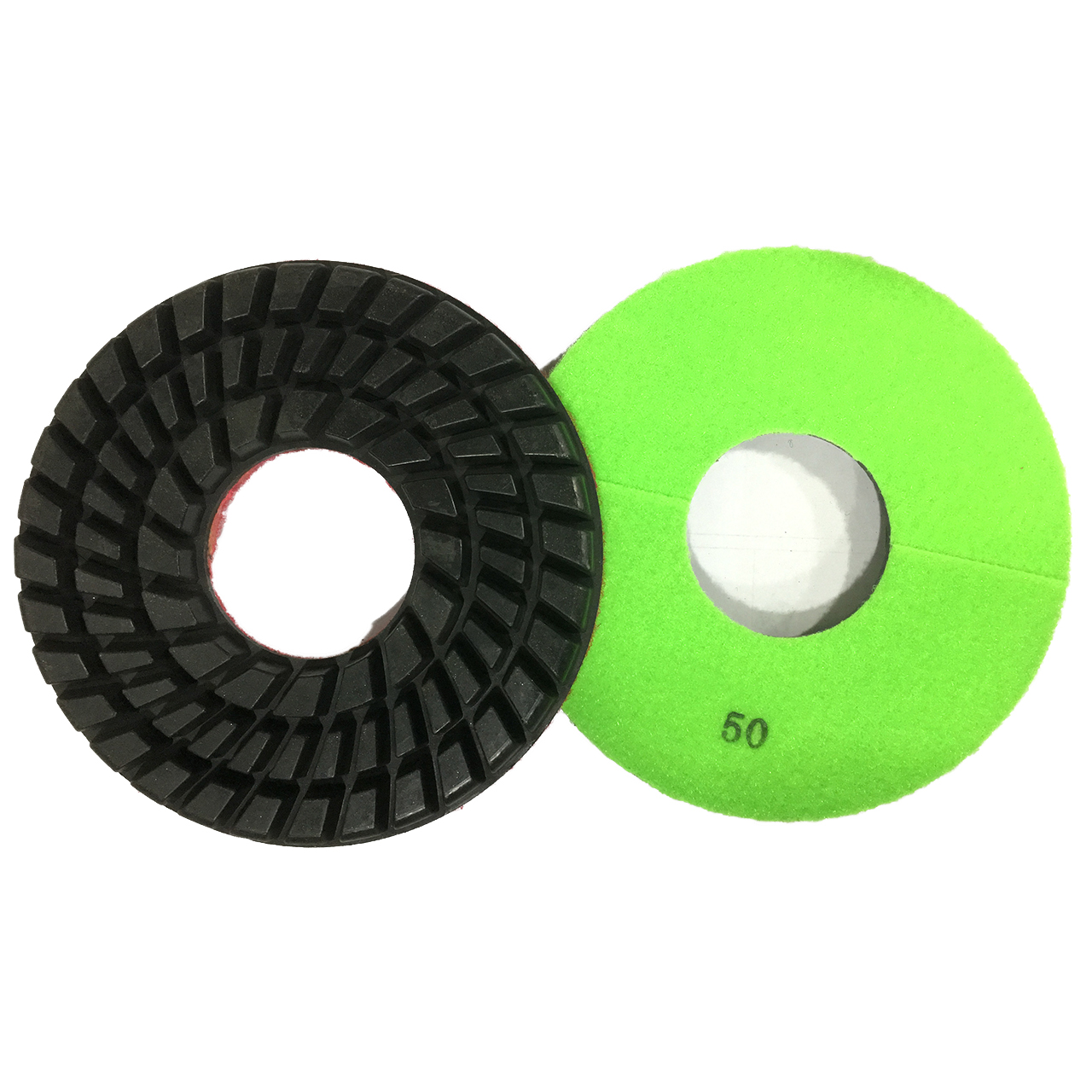 7''/180mm Sprial Diamond Resin Polishing Pads (RFP-S4)