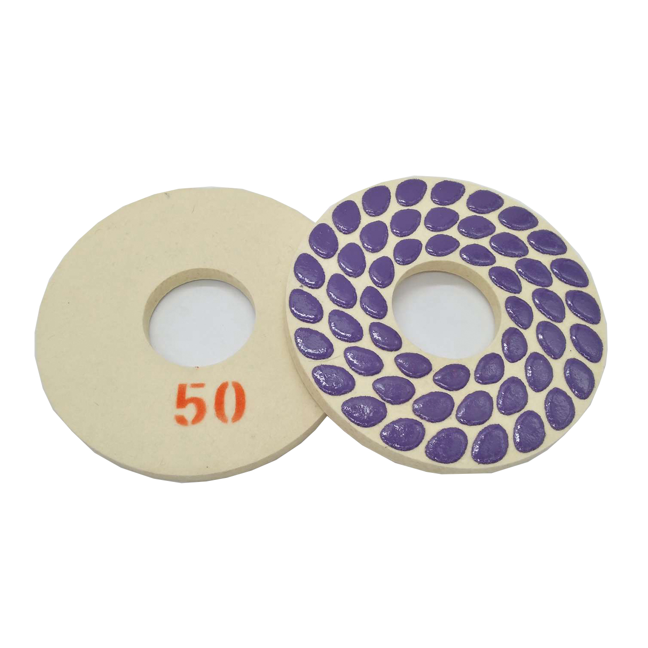 Dry Polishing Wool Pads for Concrete Floor (RFP-W1)