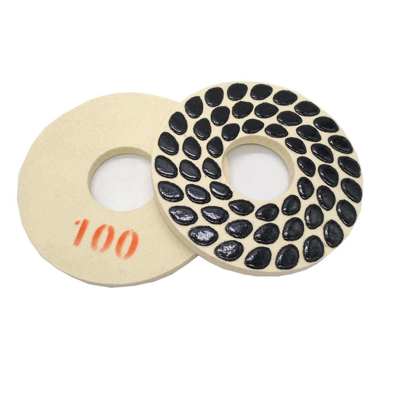 Dry Polishing Wool Pads for Concrete Floor (RFP-W1)