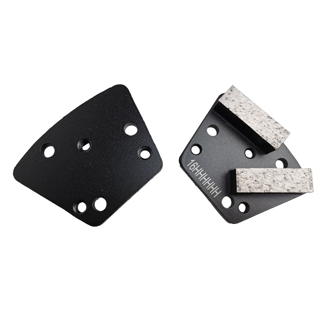 Double Bar Segments Diamond Trapezoid Grinding Disc for Diamatic (TP-B2)