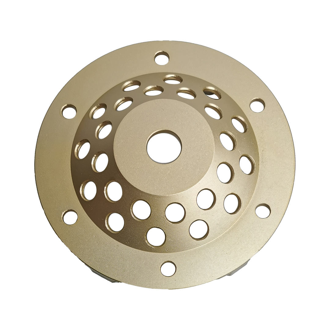 7''/180mm Diamond Grinding Cup Wheels with 6 Arrow Segments (CW-A6)