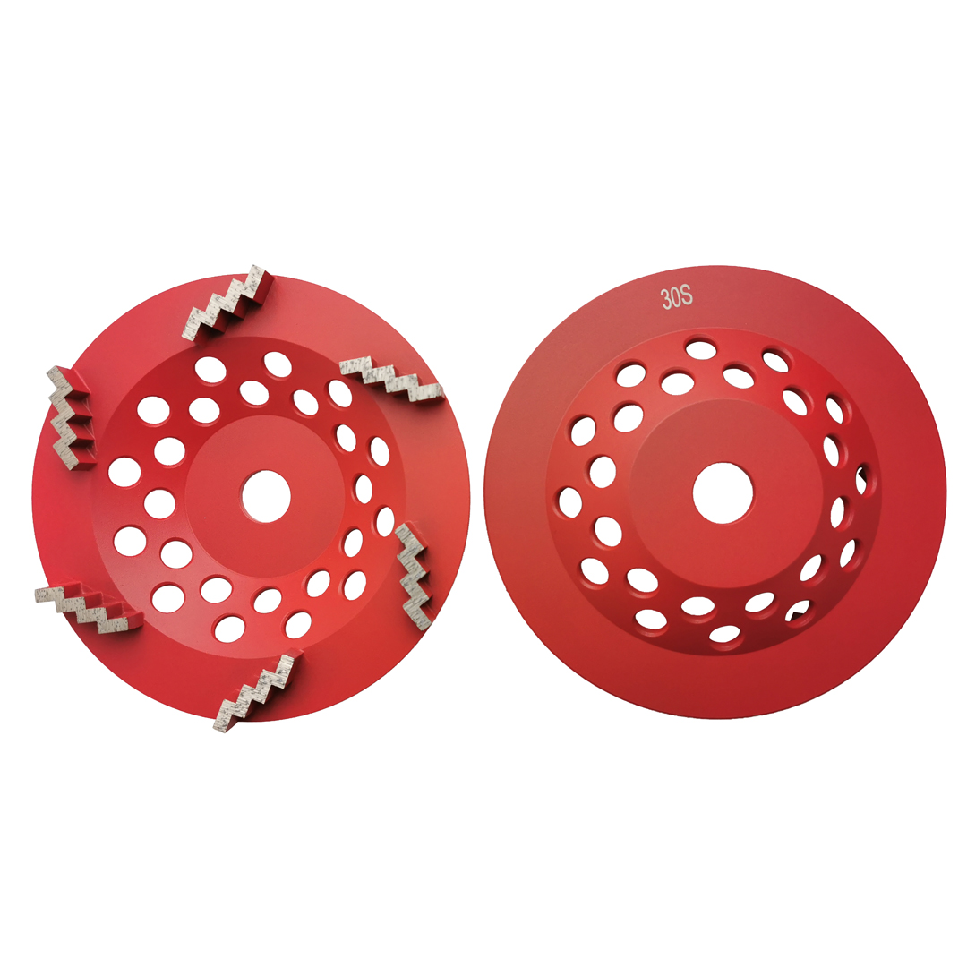 Diamond Grinding Cup Wheels with 6 Zigzag Segments (CW-Z6)