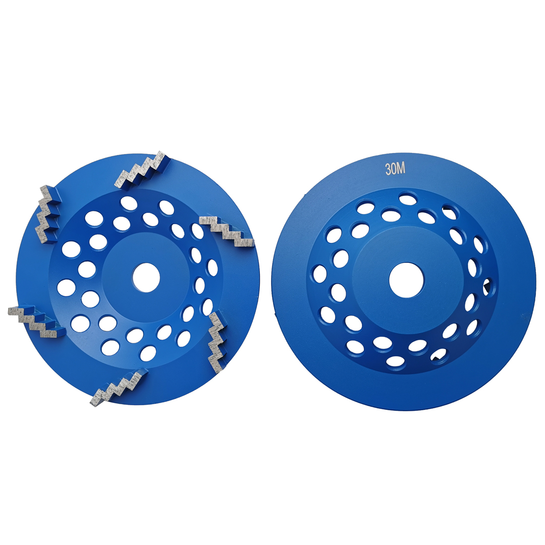 Diamond Grinding Cup Wheels with 6 Zigzag Segments (CW-Z6)