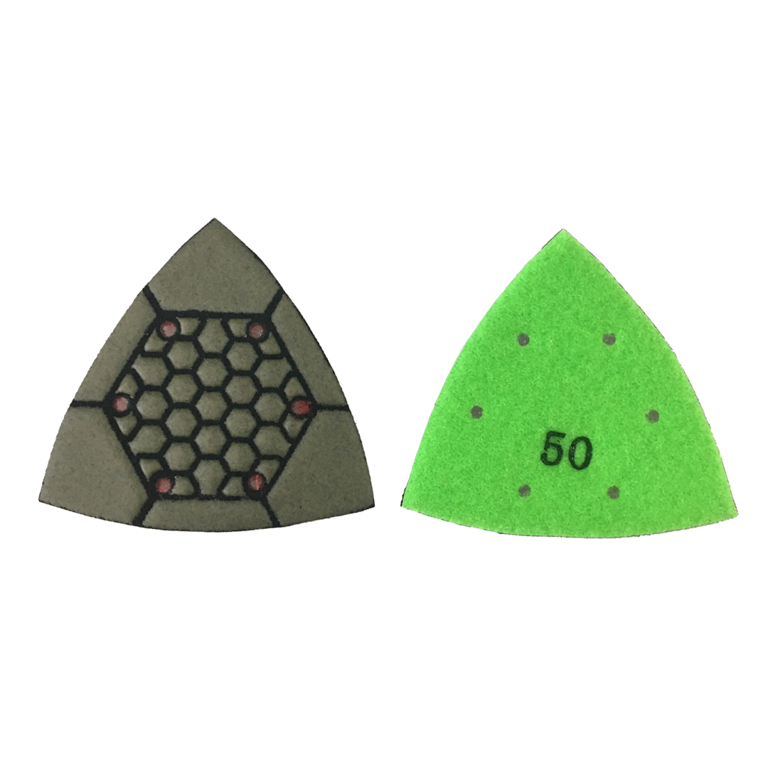 Diamond Triangle Dry Polishing Pads (DPP-D4)