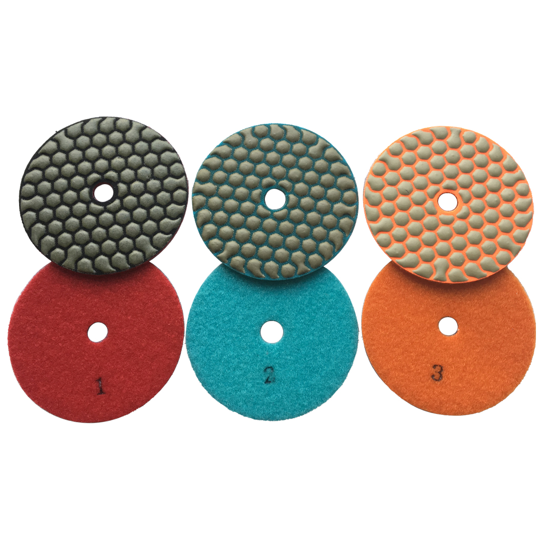 3-Step Diamond Dry Polishing Pad (DPP-3S6)