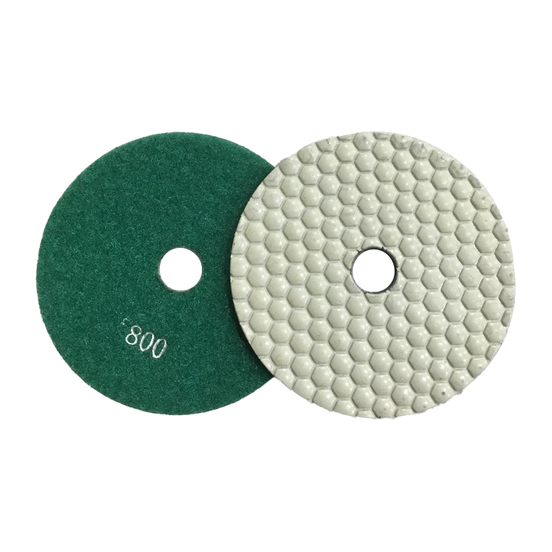 White Dry Polishing Pad for Concrete (DPP-D7)