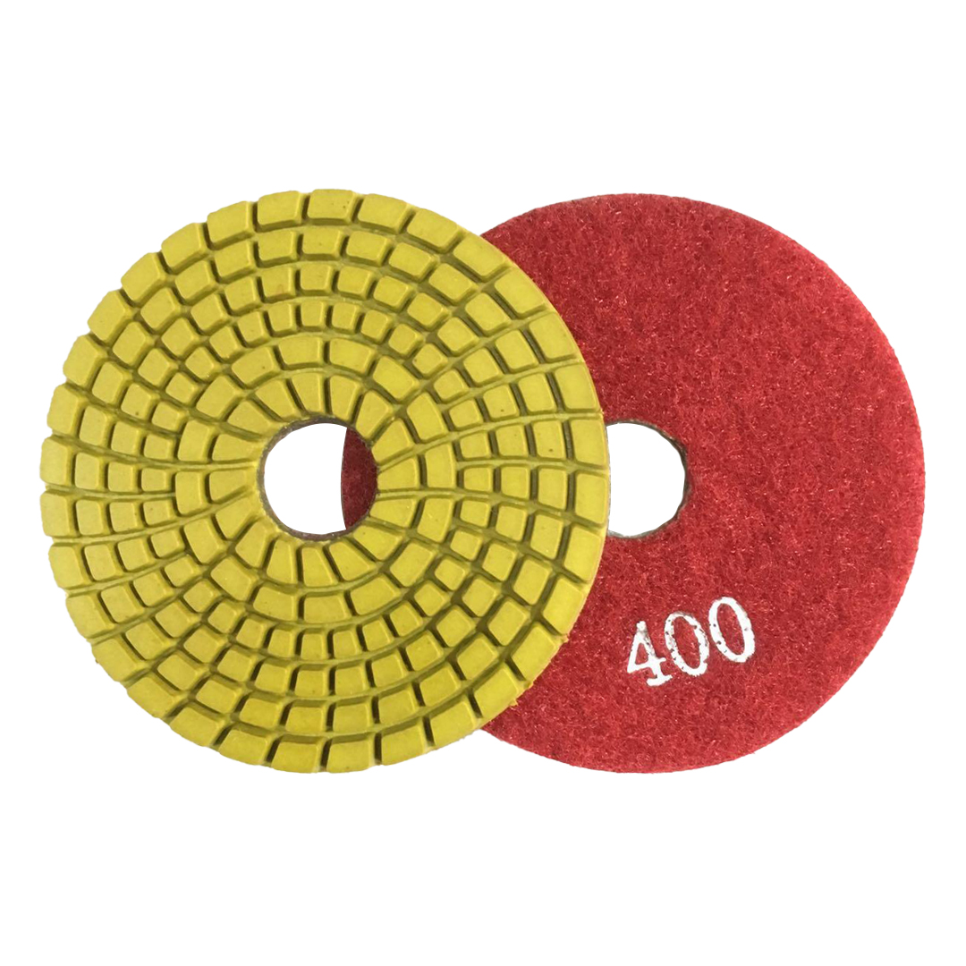 Diamond Yellow Wet Sprial Polishing Pads Polishing Pads (DPP-W3)