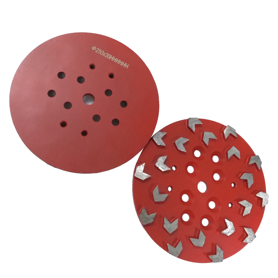 EDCO 10'' Diamond Grinding Disc with 20 Arrow  Segments (ED-A20)