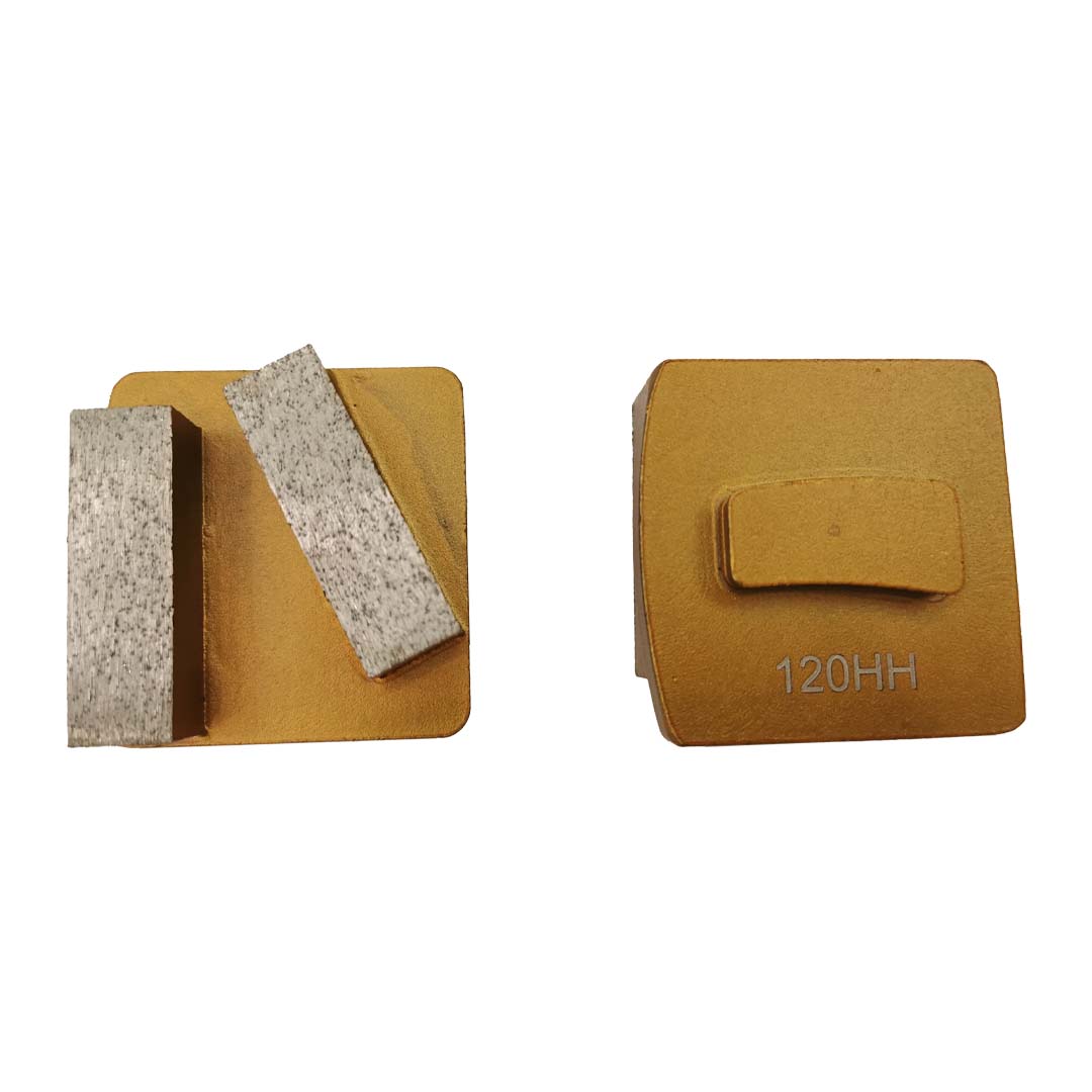 Klindex Trap with Double Bar Segments Quick Lock Diamond Grinding Disc (KLD-T2B)