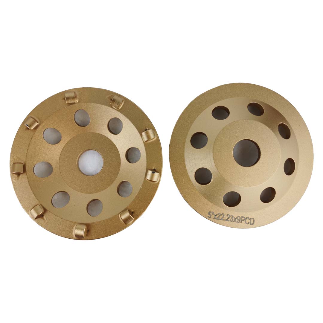 Diamond PCD Cup Wheels with 9 PCD for Floor Preparation  (CW-PCD9)