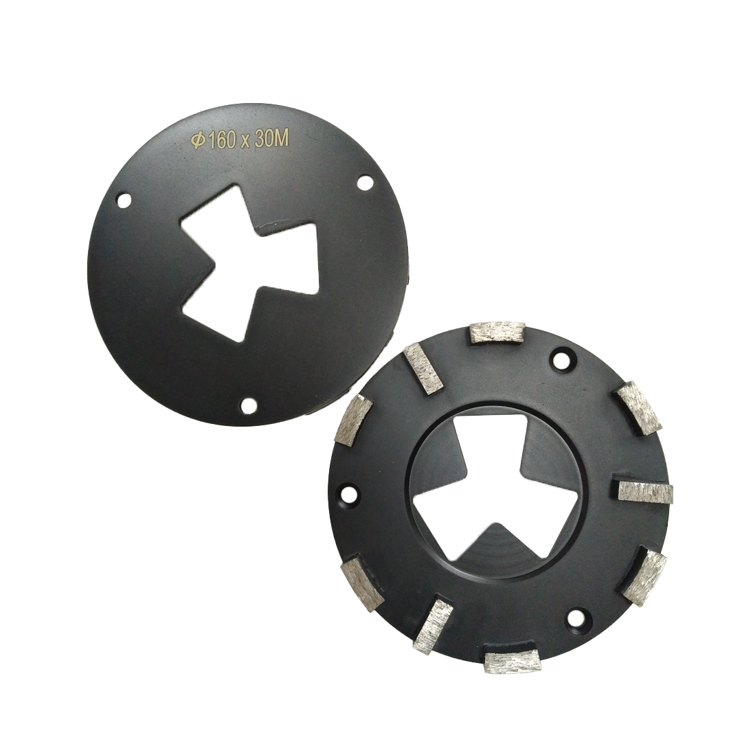 160mm HTC Diamond Grinding Plate with 9 Bar Segments (HTCS-P1)