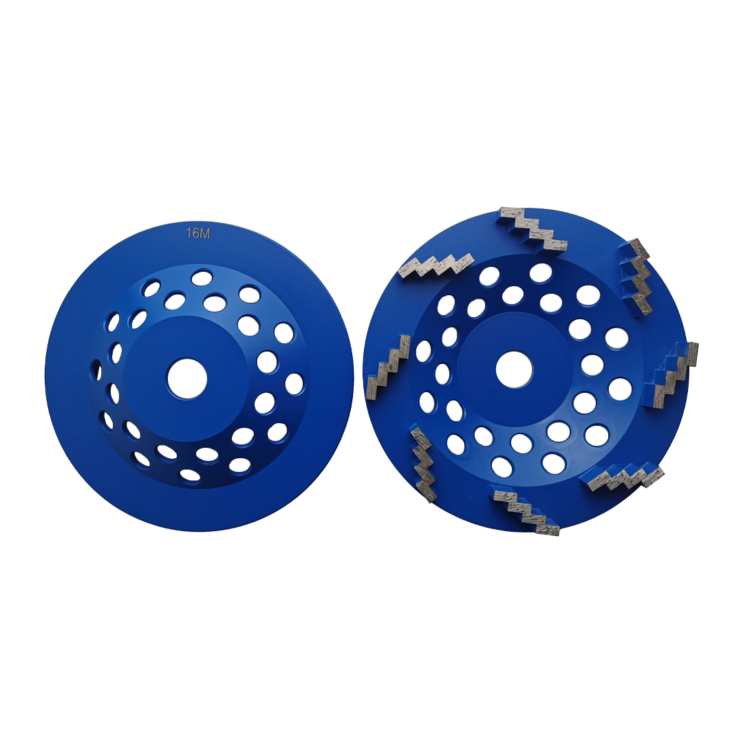 Diamond Grinding Cup Wheels with 8 Zigzag Segments (CW-Z8)