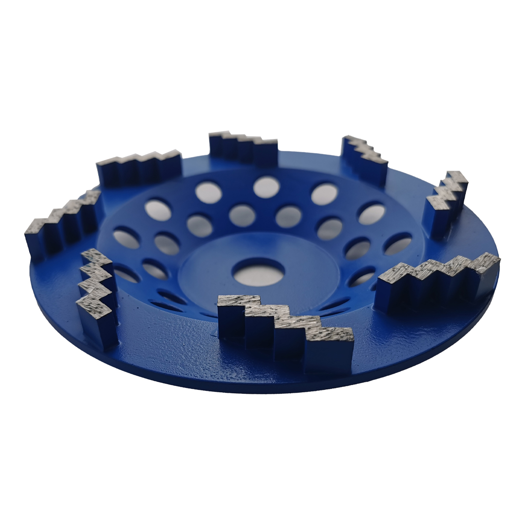 Diamond Grinding Cup Wheels with 8 Zigzag Segments (CW-Z8)