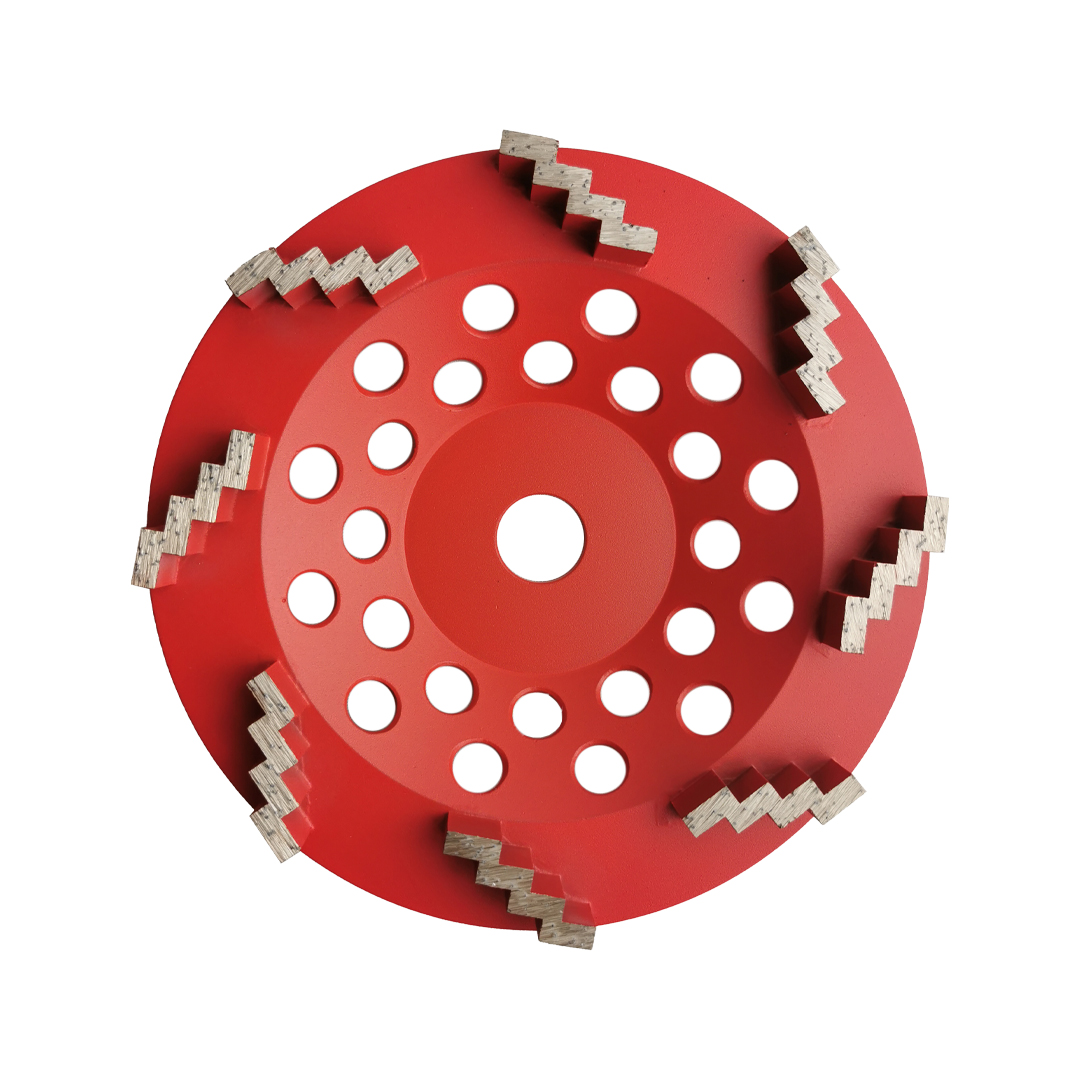 Diamond Grinding Cup Wheels with 8 Zigzag Segments (CW-Z8)