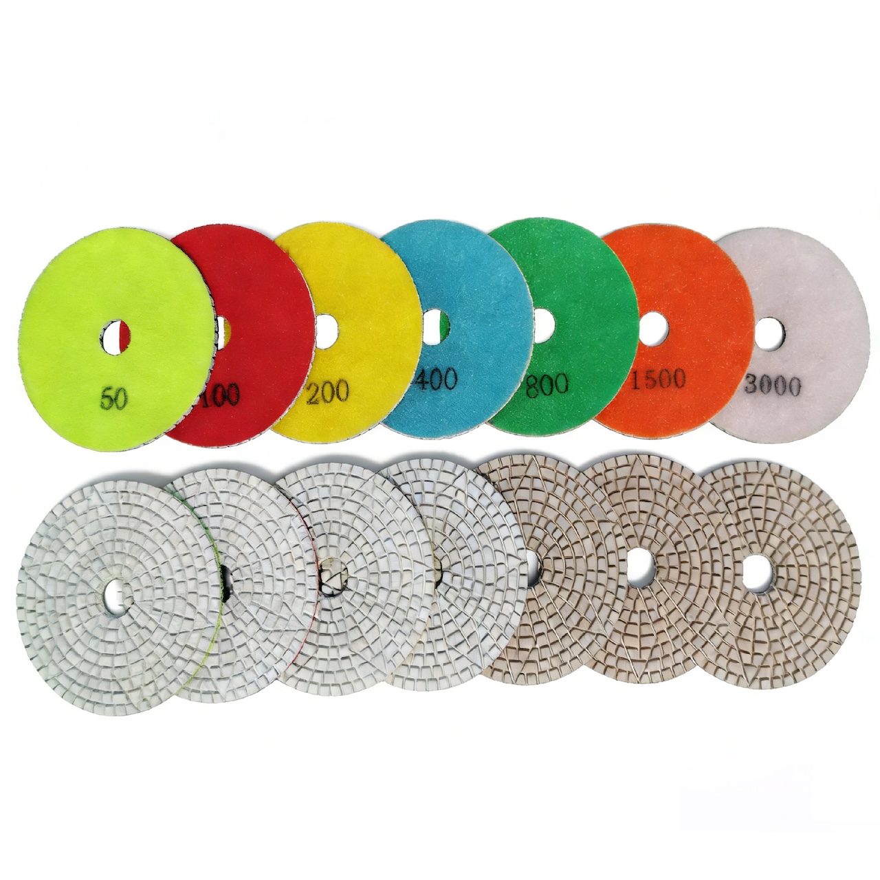 Diamond White Wet & Dry Polishing Pads (DPP-W5)