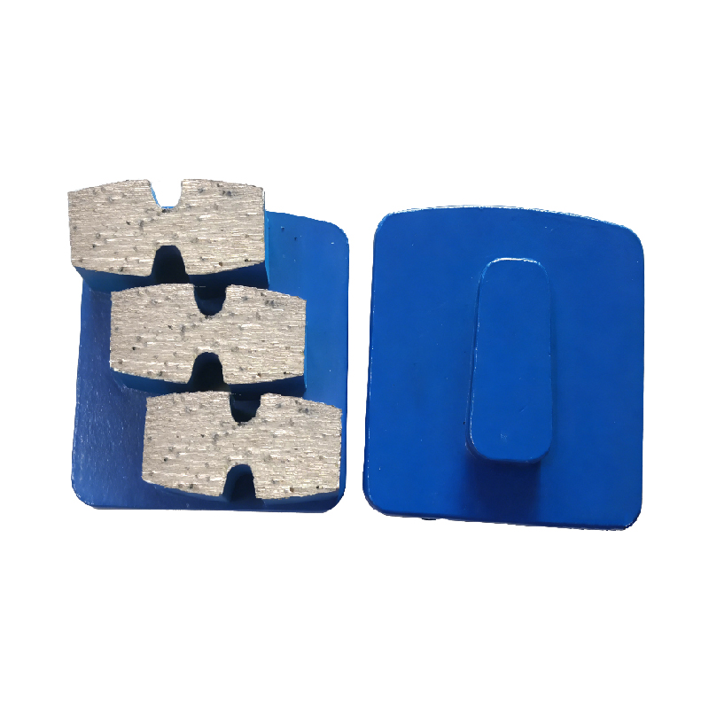 Redi Lock System Triple H Segments Diamond Grinding Disc for Husqvarna Floor Grinders (HQS-H3)