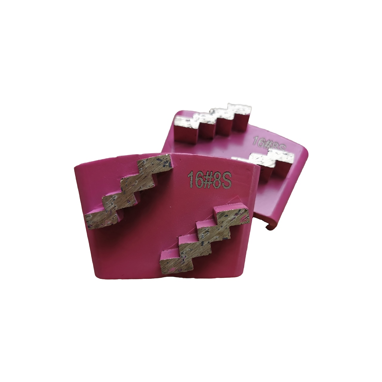 HTC Double Zigzag Segments Diamond Grinding Disc for Husqvarna Floor Grinders (HTCS-Z2S)