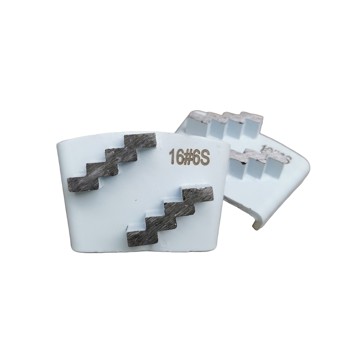 HTC Double Zigzag Segments Diamond Grinding Disc for Husqvarna Floor Grinders (HTCS-Z2S)