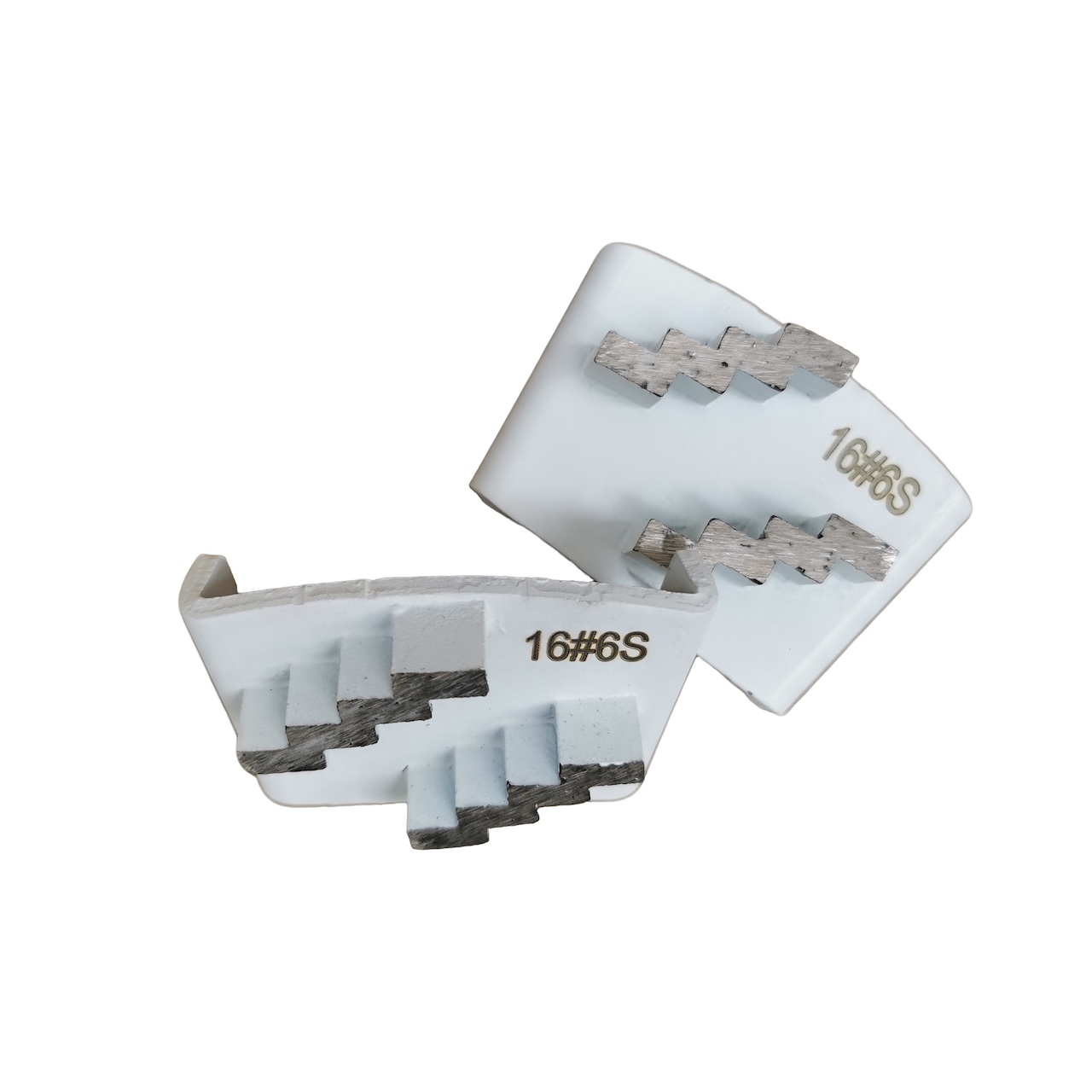 HTC Double Zigzag Segments Diamond Grinding Disc for Husqvarna Floor Grinders (HTCS-Z2S)