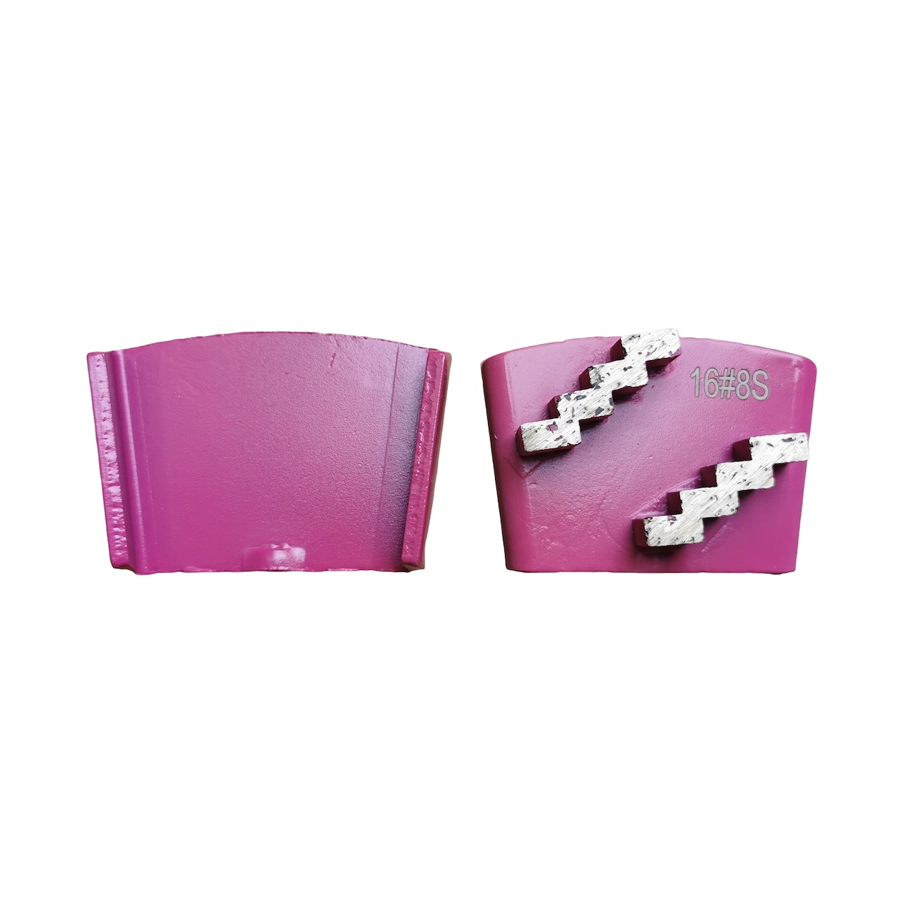 HTC Double Zigzag Segments Diamond Grinding Disc for Husqvarna Floor Grinders (HTCS-Z2S)