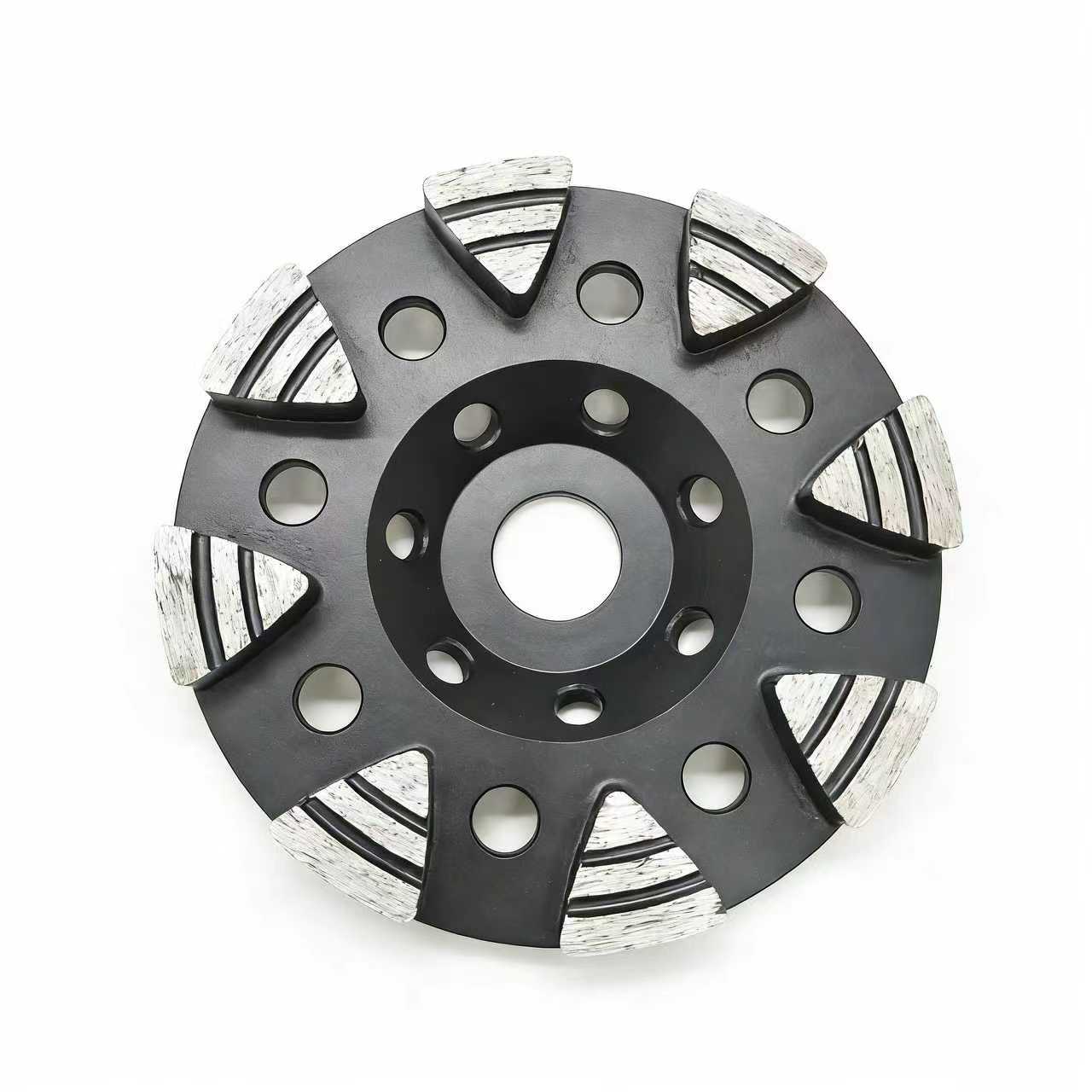 Triangle Segments Diamond Grinding Cup Wheels (CW-TR8)