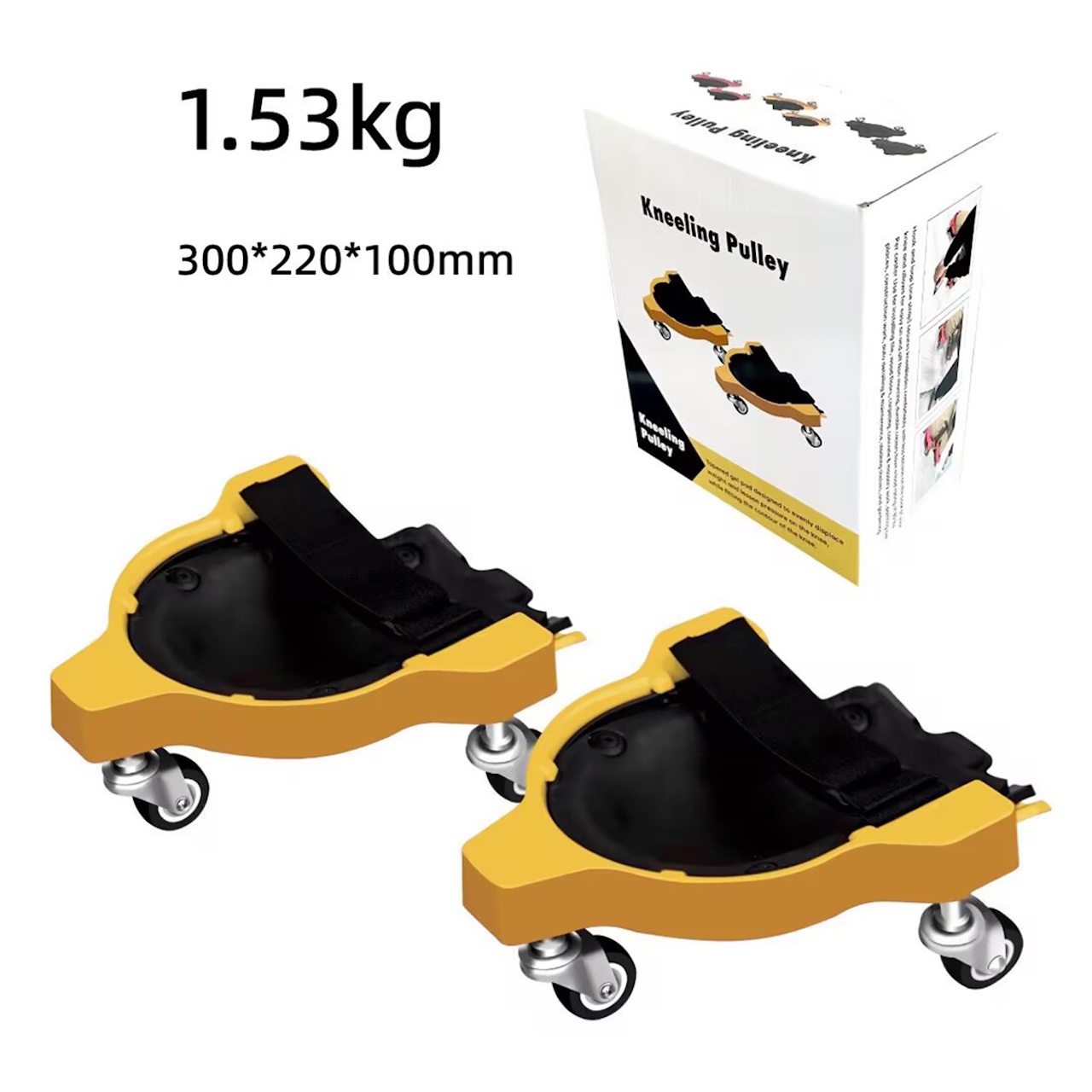 Rolling Knee Pads / Wheeled Kneeling Pulleys