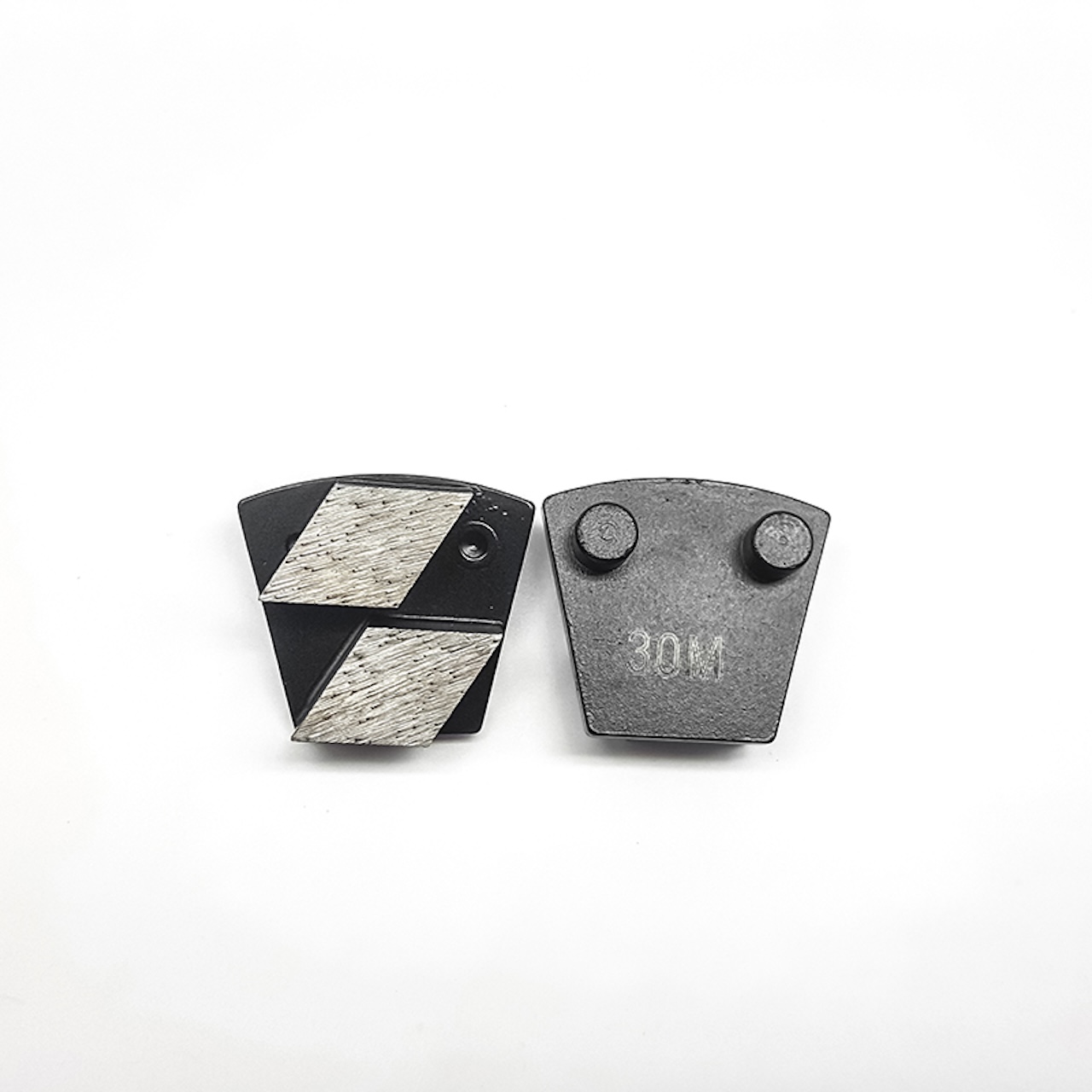 PLUG 'N GO Double Rhombus Segments Diamond Grinding Disc for WerkMaster Floor Grinders (WMS-R2A)