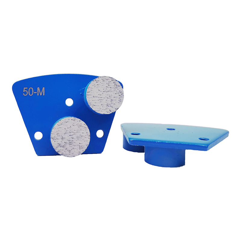 Double Round Segments Diamond Trapezoid Grinding Disc (TP-R2)