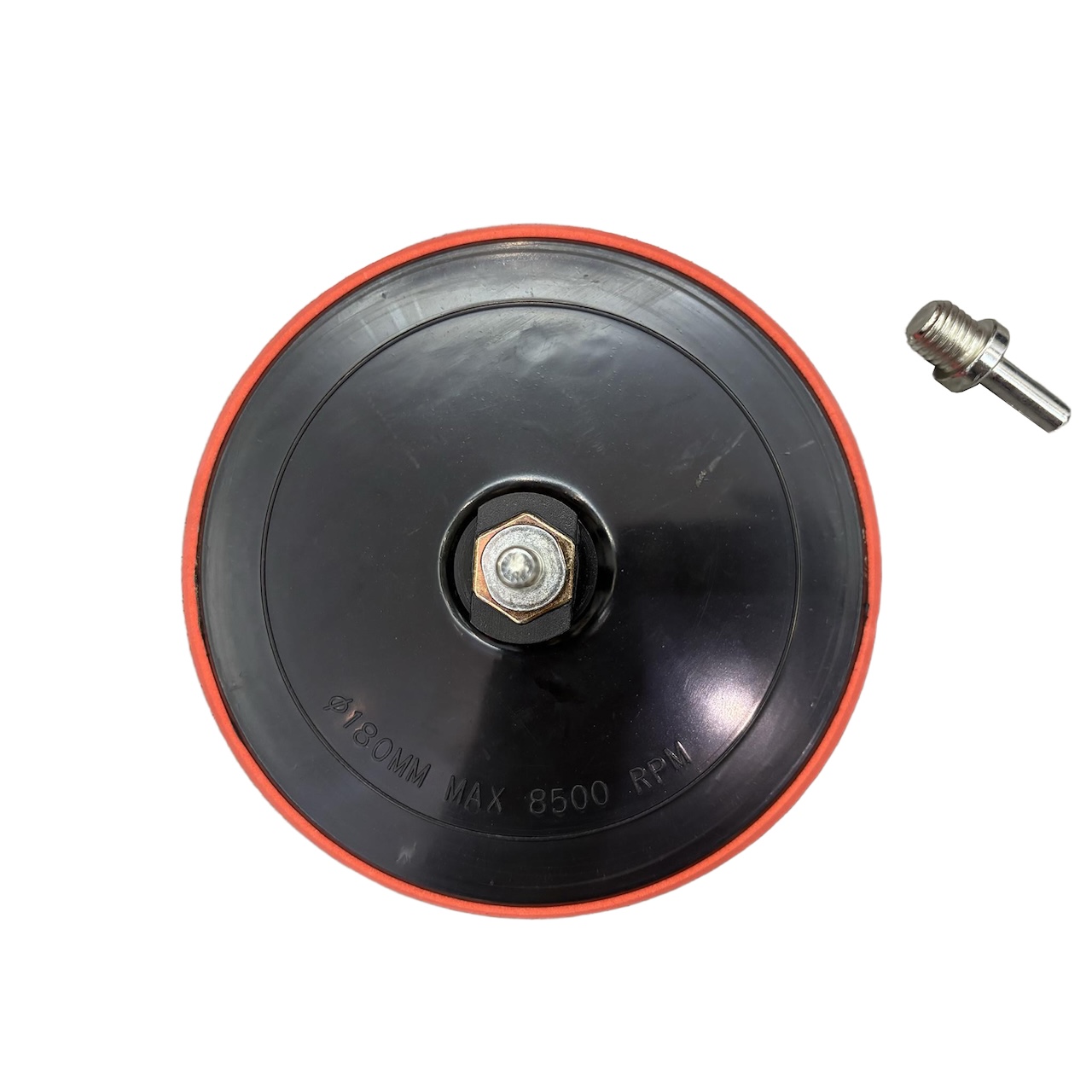 7 Inch 180mm Hook and Loop Soft Foam Velcro Backer Plate with Shank for Angle Grinder (BPA-4)