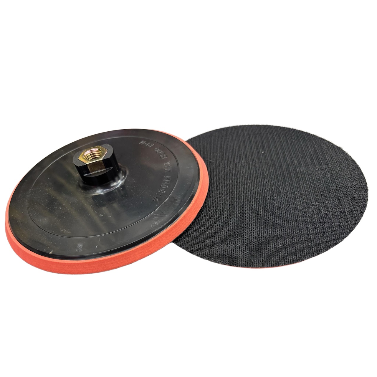 7 Inch 180mm Hook and Loop Soft Foam Velcro Backer Plate with Shank for Angle Grinder (BPA-4)