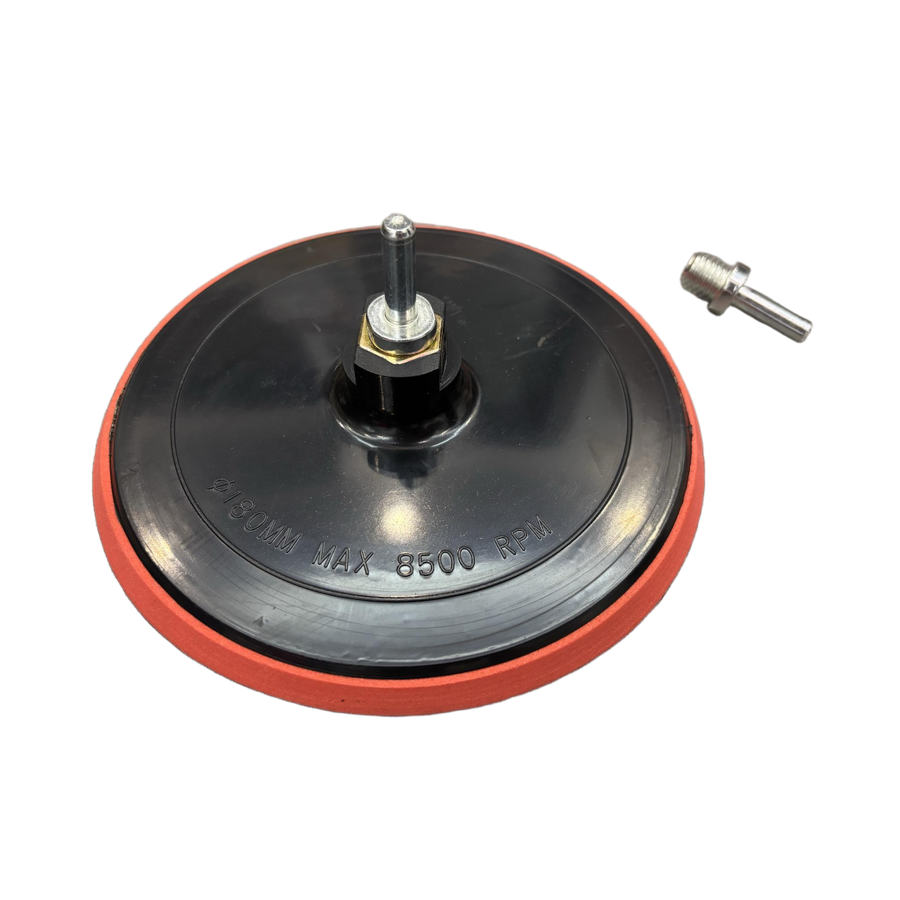 7 Inch 180mm Hook and Loop Soft Foam Velcro Backer Plate with Shank for Angle Grinder (BPA-4)