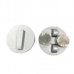 Double PCD Double Round Segment Diamond Grinding Tools for Scanmaskin (SC-PCD2R2)