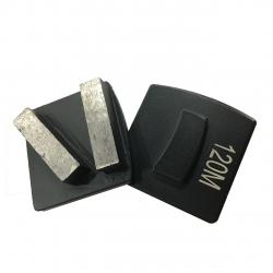 Klindex Double Bar Segment Quick Lock Diamond Grinding Disc (KLD-4-5)
