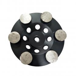 Diamond Grinding Cup Wheels with 6 Round Segments (CW-R6)