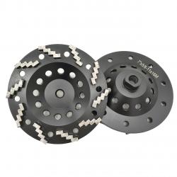 Diamond Grinding Cup Wheels with 10 Zigzag Segments (CW-Z10)