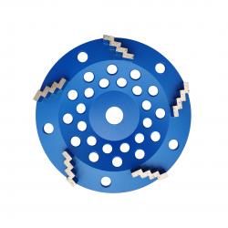 Diamond Grinding Cup Wheels with 5 Zigzag Segments (CW-Z5)