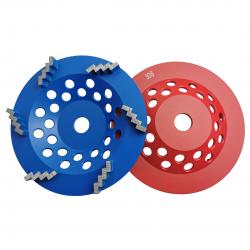 Diamond Grinding Cup Wheels with 6 Zigzag Segments (CW-Z6)
