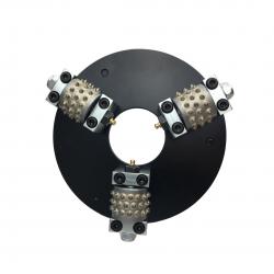 240mm Klindex Bush Hammer Plate with 3 Rollers (KLD-BH-3)