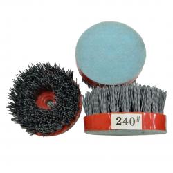Silicon Carbide Antique Abrasive Brushes with Velcro Backed (SCB-3)