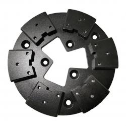 230mm HTC Adapter Plate with 6 EZchange