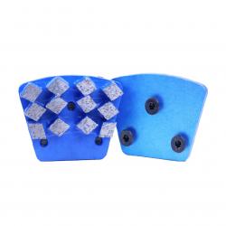 12 Rhombus Segments Diamond Trapezoid Grinding Disc for SASE (TP-RH12)