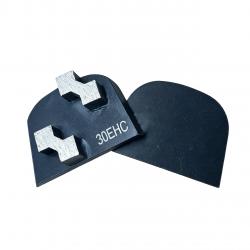 Black Cap Cutters Lavina Double Segments Diamond Grinding Disc for Very Hard Concrete Underneath (LVS-A3B)
