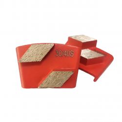 HTC Double Rhombus Segments Diamond Grinding Disc (HTCS-RH2)